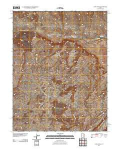 Caine Springs Utah Historical topographic map, 1:24000 scale, 7.5 X 7.5 Minute, Year 2011