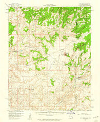 Cajon Mesa Utah Historical topographic map, 1:62500 scale, 15 X 15 Minute, Year 1958