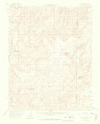 Cajon Mesa Utah Historical topographic map, 1:62500 scale, 15 X 15 Minute, Year 1958