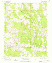 Calf Creek Utah Historical topographic map, 1:24000 scale, 7.5 X 7.5 Minute, Year 1964