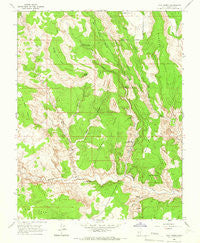 Calf Creek Utah Historical topographic map, 1:24000 scale, 7.5 X 7.5 Minute, Year 1964