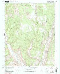 Calico Peak Utah Historical topographic map, 1:24000 scale, 7.5 X 7.5 Minute, Year 1964