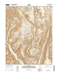 Calico Peak Utah Current topographic map, 1:24000 scale, 7.5 X 7.5 Minute, Year 2014