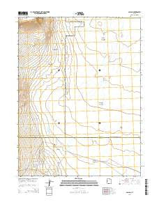 Callao Utah Current topographic map, 1:24000 scale, 7.5 X 7.5 Minute, Year 2014
