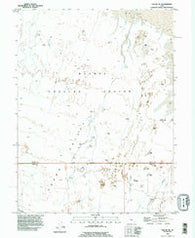 Callao NE Utah Historical topographic map, 1:24000 scale, 7.5 X 7.5 Minute, Year 1993