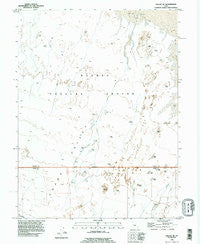 Callao NE Utah Historical topographic map, 1:24000 scale, 7.5 X 7.5 Minute, Year 1993