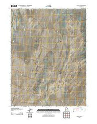 Callao NE Utah Historical topographic map, 1:24000 scale, 7.5 X 7.5 Minute, Year 2011