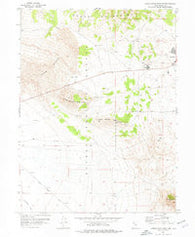 Camels Back Ridge NE Utah Historical topographic map, 1:24000 scale, 7.5 X 7.5 Minute, Year 1955