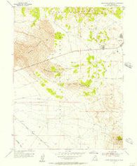 Camels Back Ridge NE Utah Historical topographic map, 1:24000 scale, 7.5 X 7.5 Minute, Year 1955