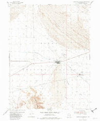 Camels Back Ridge NW Utah Historical topographic map, 1:24000 scale, 7.5 X 7.5 Minute, Year 1954