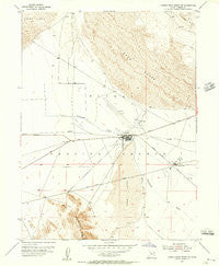Camels Back Ridge NW Utah Historical topographic map, 1:24000 scale, 7.5 X 7.5 Minute, Year 1954