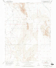 Camels Back Ridge SW Utah Historical topographic map, 1:24000 scale, 7.5 X 7.5 Minute, Year 1955