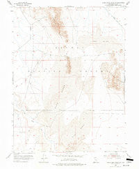 Camels Back Ridge SW Utah Historical topographic map, 1:24000 scale, 7.5 X 7.5 Minute, Year 1955