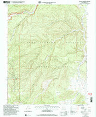 Canaan Creek Utah Historical topographic map, 1:24000 scale, 7.5 X 7.5 Minute, Year 2002