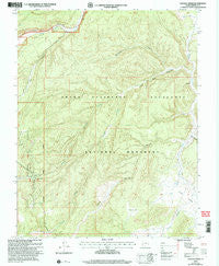 Canaan Creek Utah Historical topographic map, 1:24000 scale, 7.5 X 7.5 Minute, Year 2002