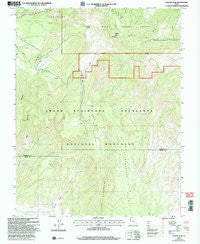 Canaan Peak Utah Historical topographic map, 1:24000 scale, 7.5 X 7.5 Minute, Year 2002