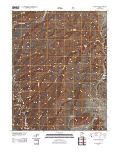 Canaan Creek Utah Historical topographic map, 1:24000 scale, 7.5 X 7.5 Minute, Year 2011