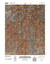 Canaan Peak Utah Historical topographic map, 1:24000 scale, 7.5 X 7.5 Minute, Year 2011
