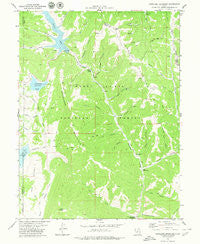 Candland Mountain Utah Historical topographic map, 1:24000 scale, 7.5 X 7.5 Minute, Year 1979