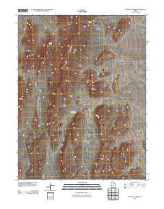 Candland Spring Utah Historical topographic map, 1:24000 scale, 7.5 X 7.5 Minute, Year 2010