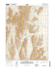 Candland Spring Utah Current topographic map, 1:24000 scale, 7.5 X 7.5 Minute, Year 2014