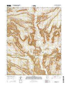 Cannonville Utah Current topographic map, 1:24000 scale, 7.5 X 7.5 Minute, Year 2014