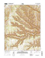 Carcass Canyon Utah Current topographic map, 1:24000 scale, 7.5 X 7.5 Minute, Year 2014