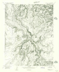 Carlisle 1 NE Utah Historical topographic map, 1:24000 scale, 7.5 X 7.5 Minute, Year 1954