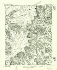 Carlisle 2 NE Utah Historical topographic map, 1:24000 scale, 7.5 X 7.5 Minute, Year 1952