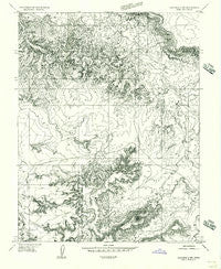 Carlisle 4 NW Utah Historical topographic map, 1:24000 scale, 7.5 X 7.5 Minute, Year 1954