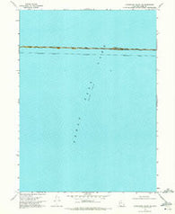 Carrington Island NW Utah Historical topographic map, 1:24000 scale, 7.5 X 7.5 Minute, Year 1969