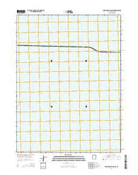 Carrington Island NE Utah Current topographic map, 1:24000 scale, 7.5 X 7.5 Minute, Year 2014