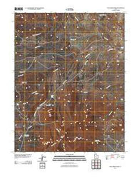 Cass Creek Peak Utah Historical topographic map, 1:24000 scale, 7.5 X 7.5 Minute, Year 2011