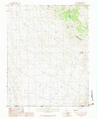 Castle Cliff Utah Historical topographic map, 1:24000 scale, 7.5 X 7.5 Minute, Year 1983