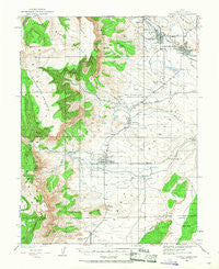 Castle Dale Utah Historical topographic map, 1:62500 scale, 15 X 15 Minute, Year 1923