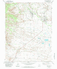 Castle Dale Utah Historical topographic map, 1:24000 scale, 7.5 X 7.5 Minute, Year 1983