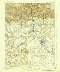 Castle Gate Utah Historical topographic map, 1:62500 scale, 15 X 15 Minute, Year 1916