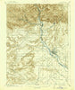 Castle Gate Utah Historical topographic map, 1:62500 scale, 15 X 15 Minute, Year 1916