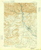 Castle Gate Utah Historical topographic map, 1:62500 scale, 15 X 15 Minute, Year 1916