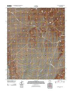 Castle Cliff Utah Historical topographic map, 1:24000 scale, 7.5 X 7.5 Minute, Year 2011