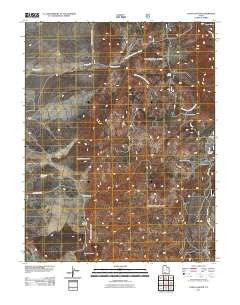 Casto Canyon Utah Historical topographic map, 1:24000 scale, 7.5 X 7.5 Minute, Year 2011