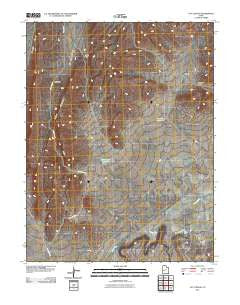 Cat Canyon Utah Historical topographic map, 1:24000 scale, 7.5 X 7.5 Minute, Year 2011