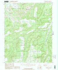 Cathedral Butte Utah Historical topographic map, 1:24000 scale, 7.5 X 7.5 Minute, Year 1985