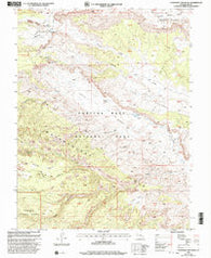 Cathedral Mountain Utah Historical topographic map, 1:24000 scale, 7.5 X 7.5 Minute, Year 2001