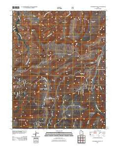 Cathedral Butte Utah Historical topographic map, 1:24000 scale, 7.5 X 7.5 Minute, Year 2011