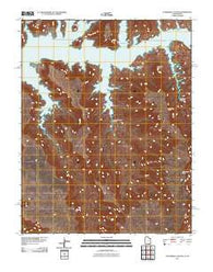 Cathedral Canyon Utah Historical topographic map, 1:24000 scale, 7.5 X 7.5 Minute, Year 2011