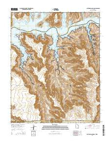 Cathedral Canyon Utah Current topographic map, 1:24000 scale, 7.5 X 7.5 Minute, Year 2014