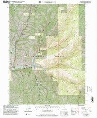 Causey Dam Utah Historical topographic map, 1:24000 scale, 7.5 X 7.5 Minute, Year 1998