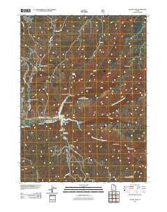 Causey Dam Utah Historical topographic map, 1:24000 scale, 7.5 X 7.5 Minute, Year 2011
