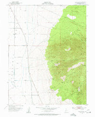Cave Canyon Utah Historical topographic map, 1:24000 scale, 7.5 X 7.5 Minute, Year 1953